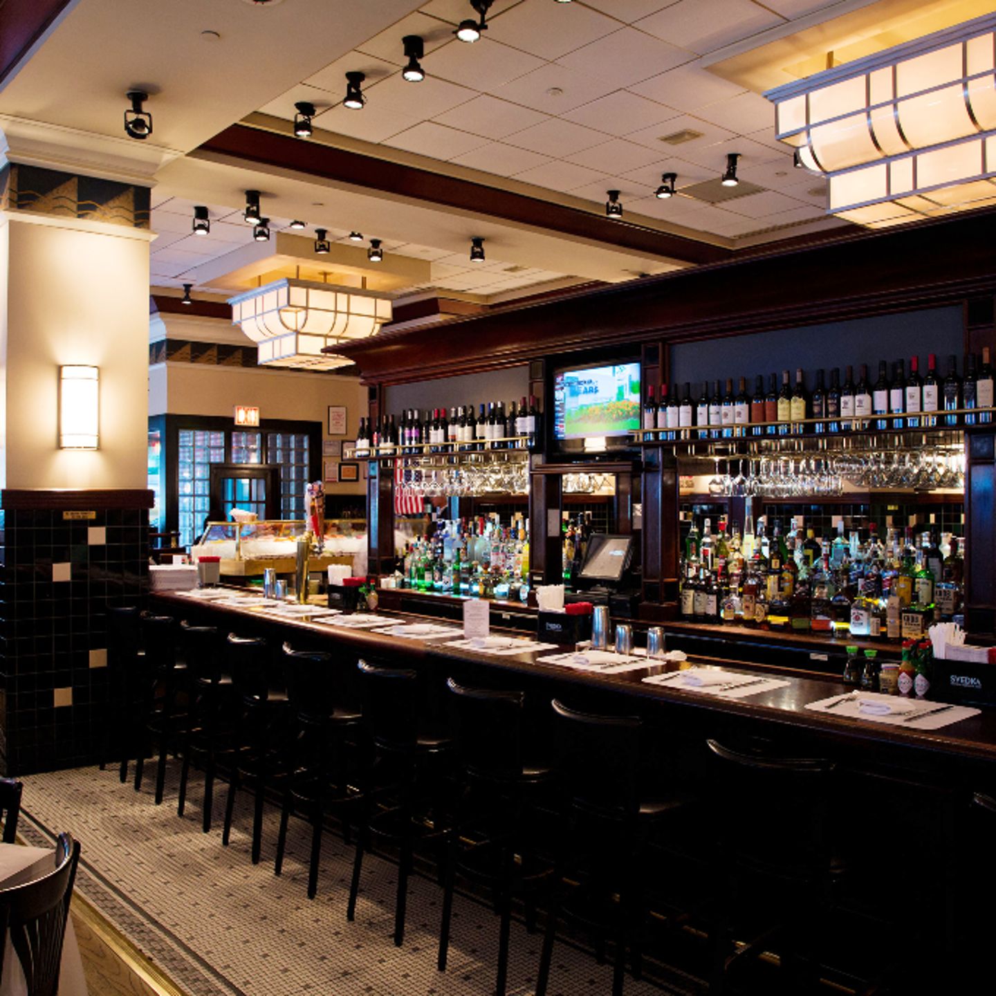 Bar area