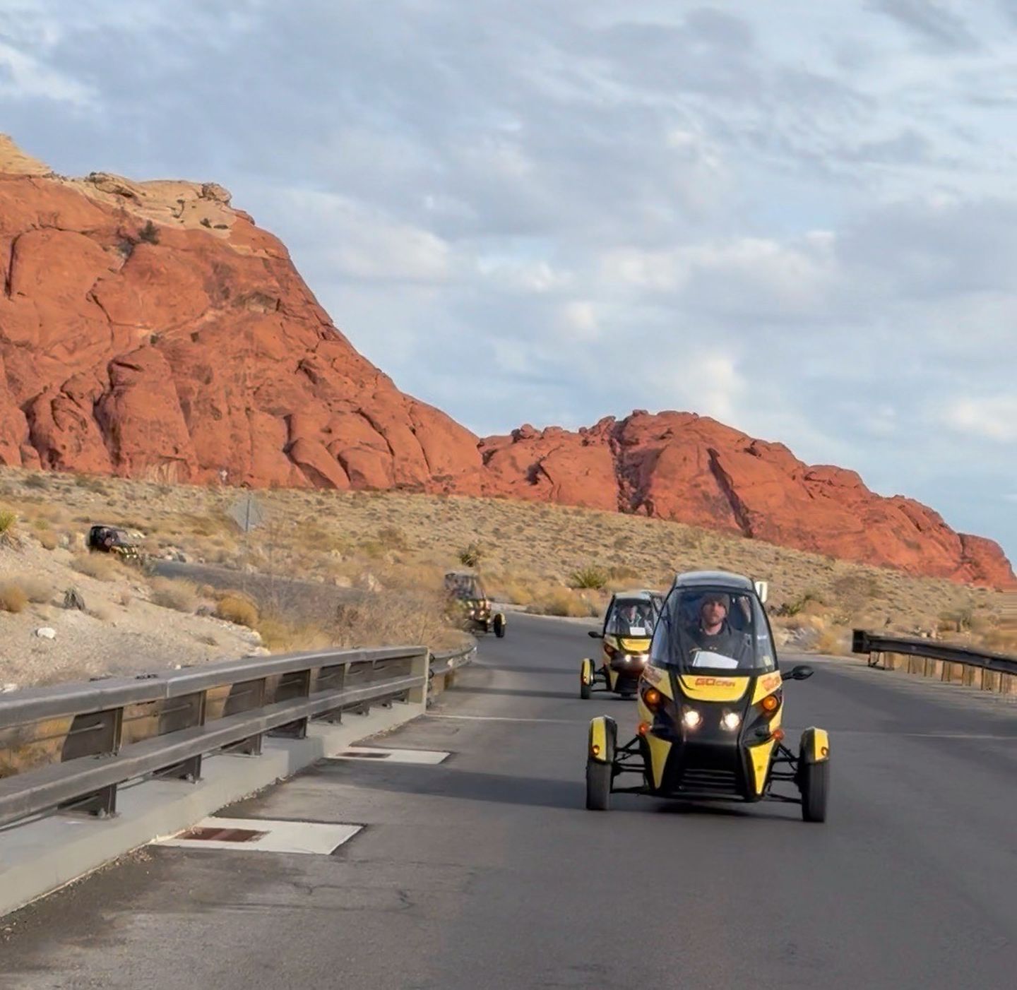 Driving in the Desert