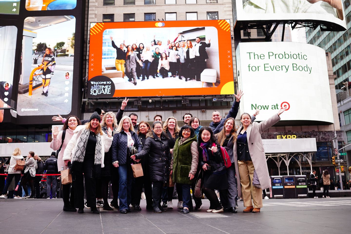 Personalized Billboard Experience in Times Square