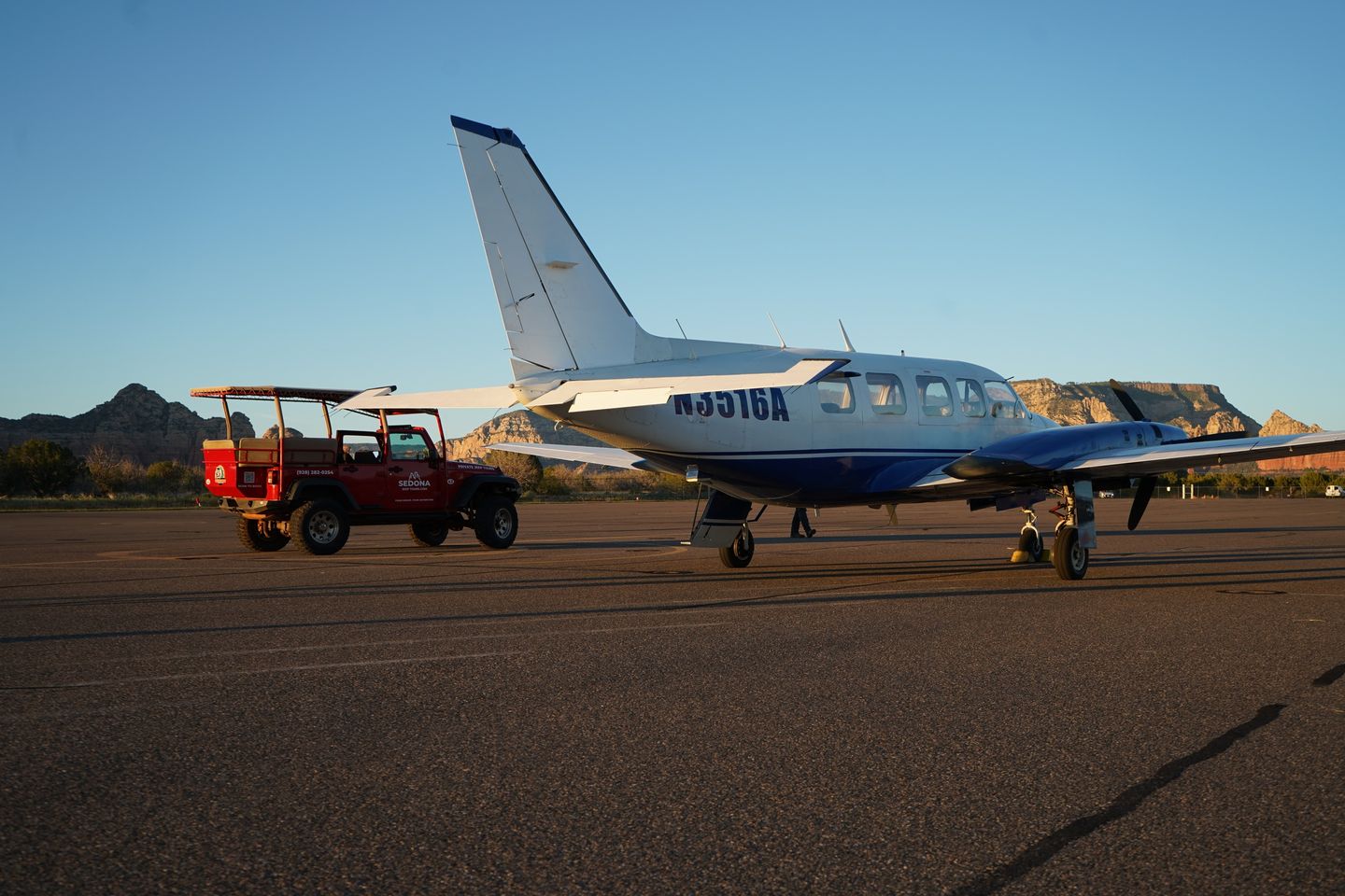 Plane on ground