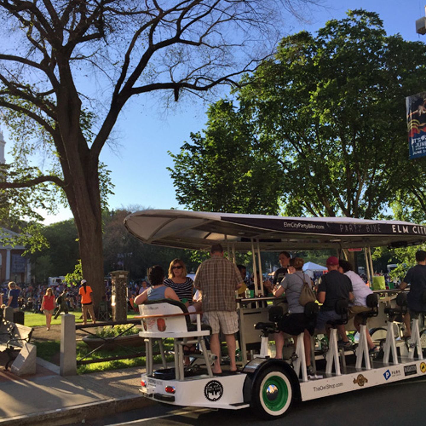 Guided Party Bike Tour in Connecticut 