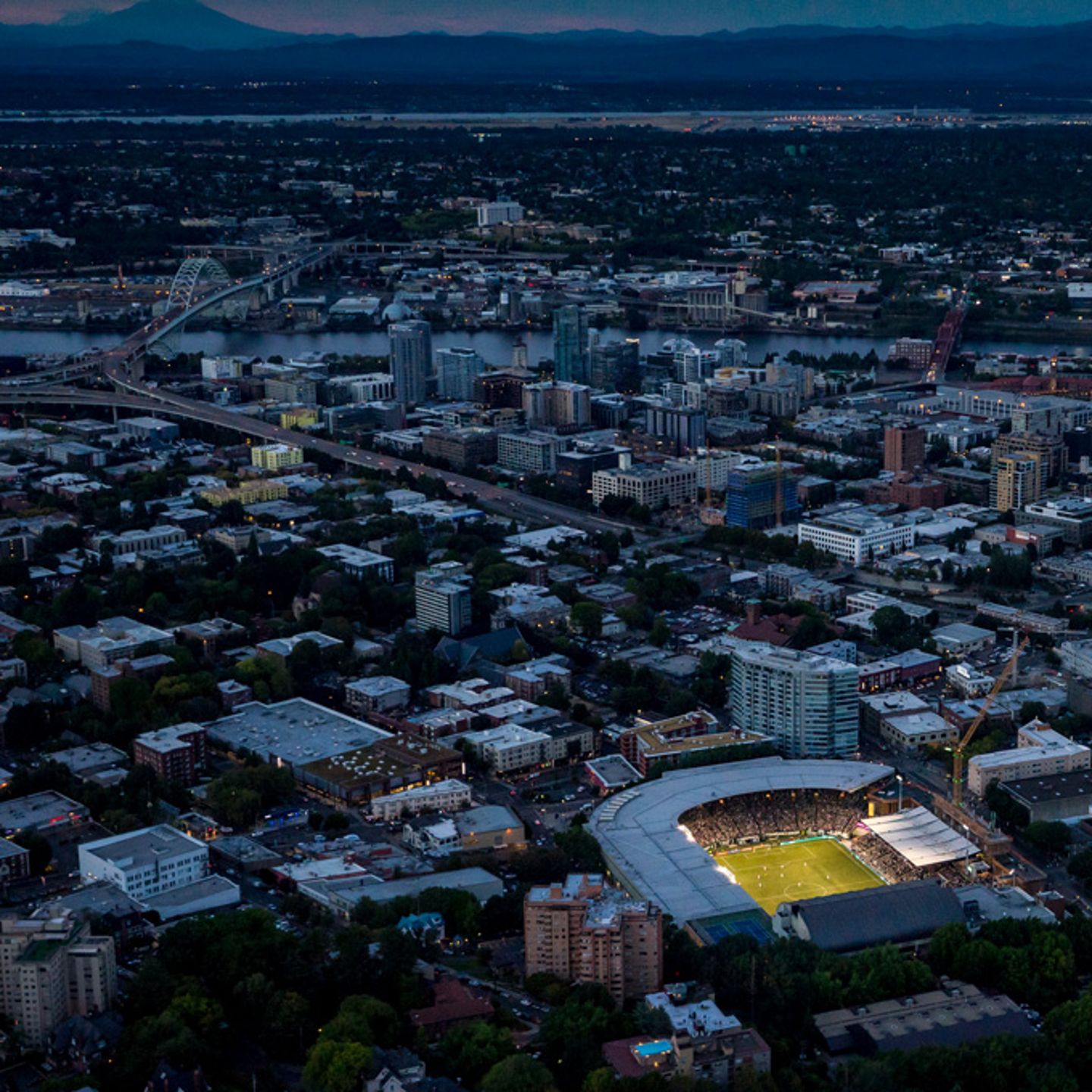 Scenic Flight Over Portland