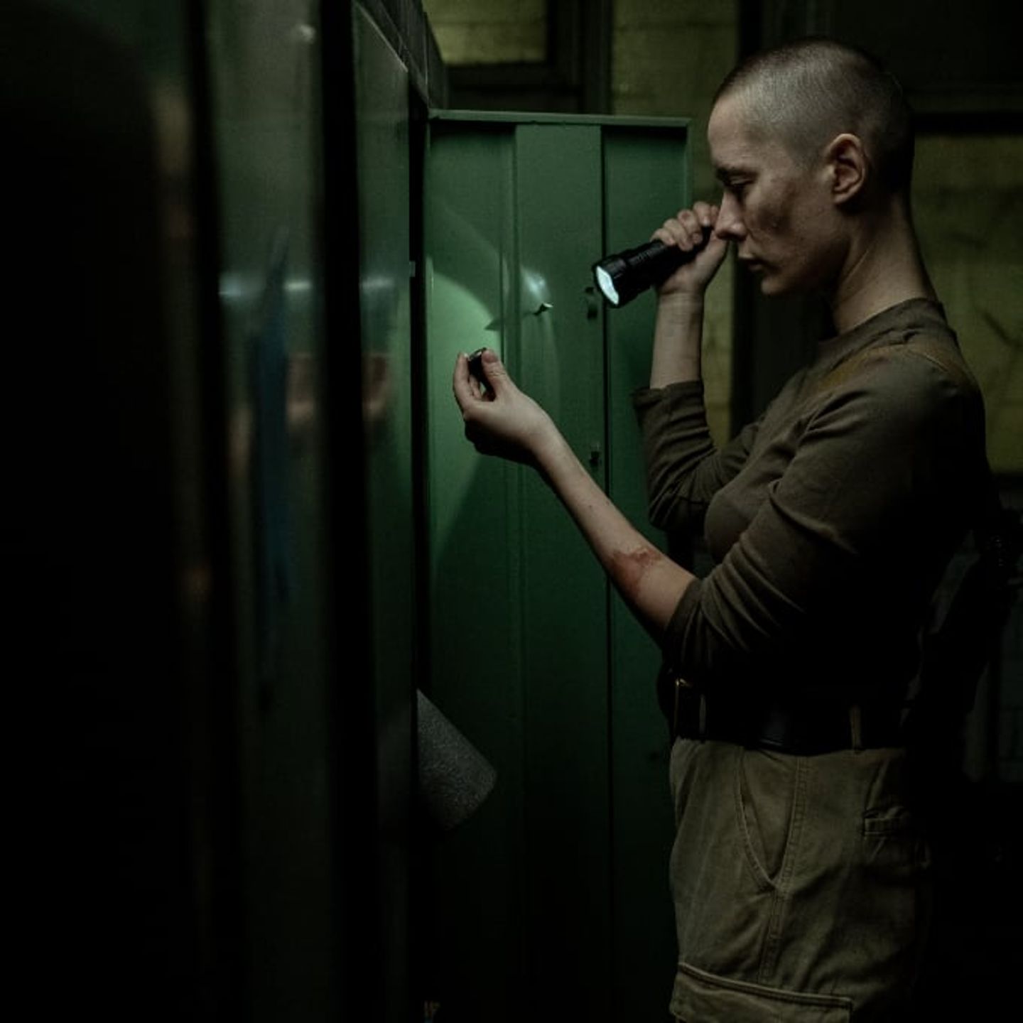 Person in escape room