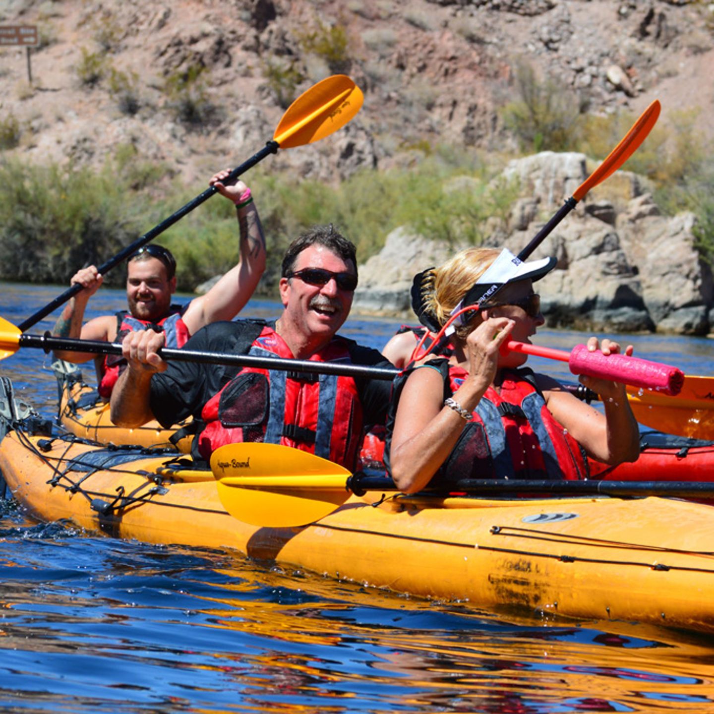 Kayak Hoover Dam
