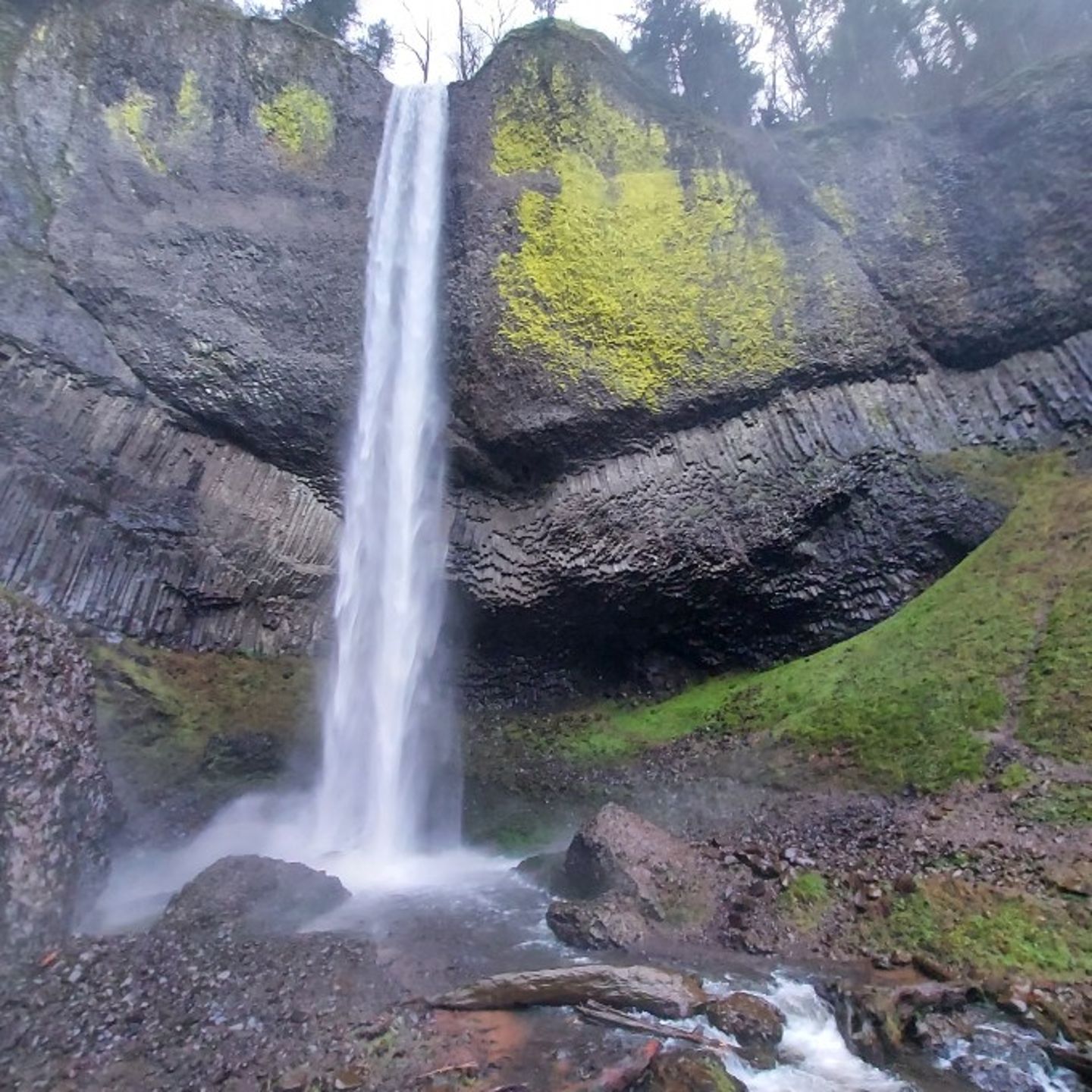 Waterfall close up