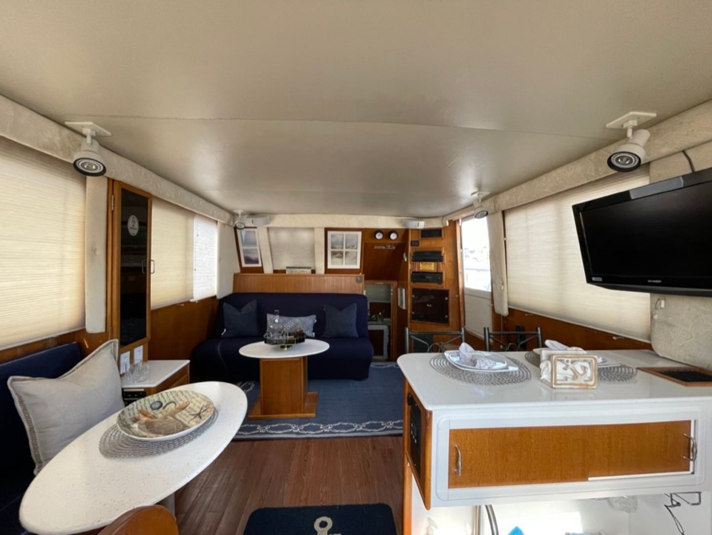 Inside cabin