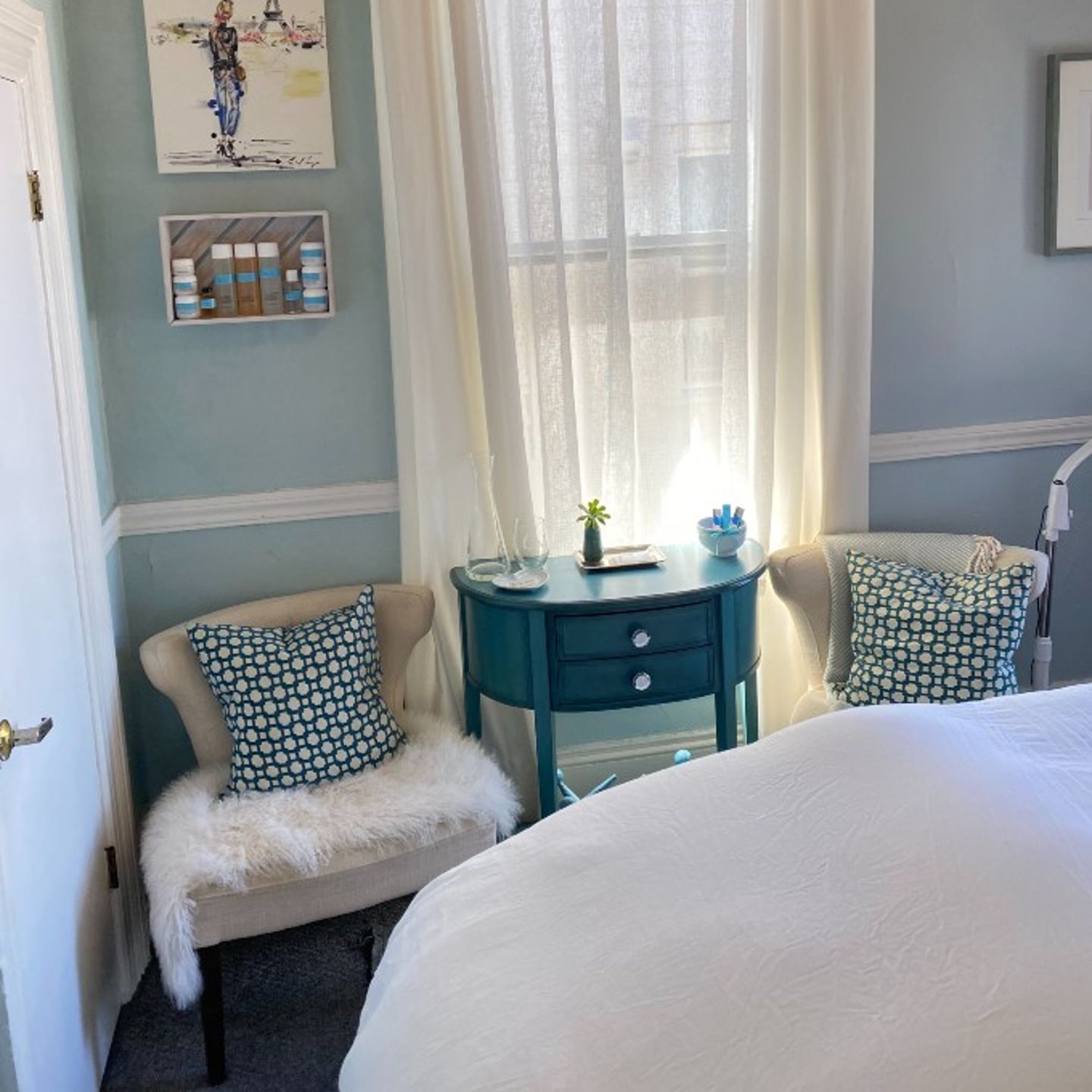 Inside room