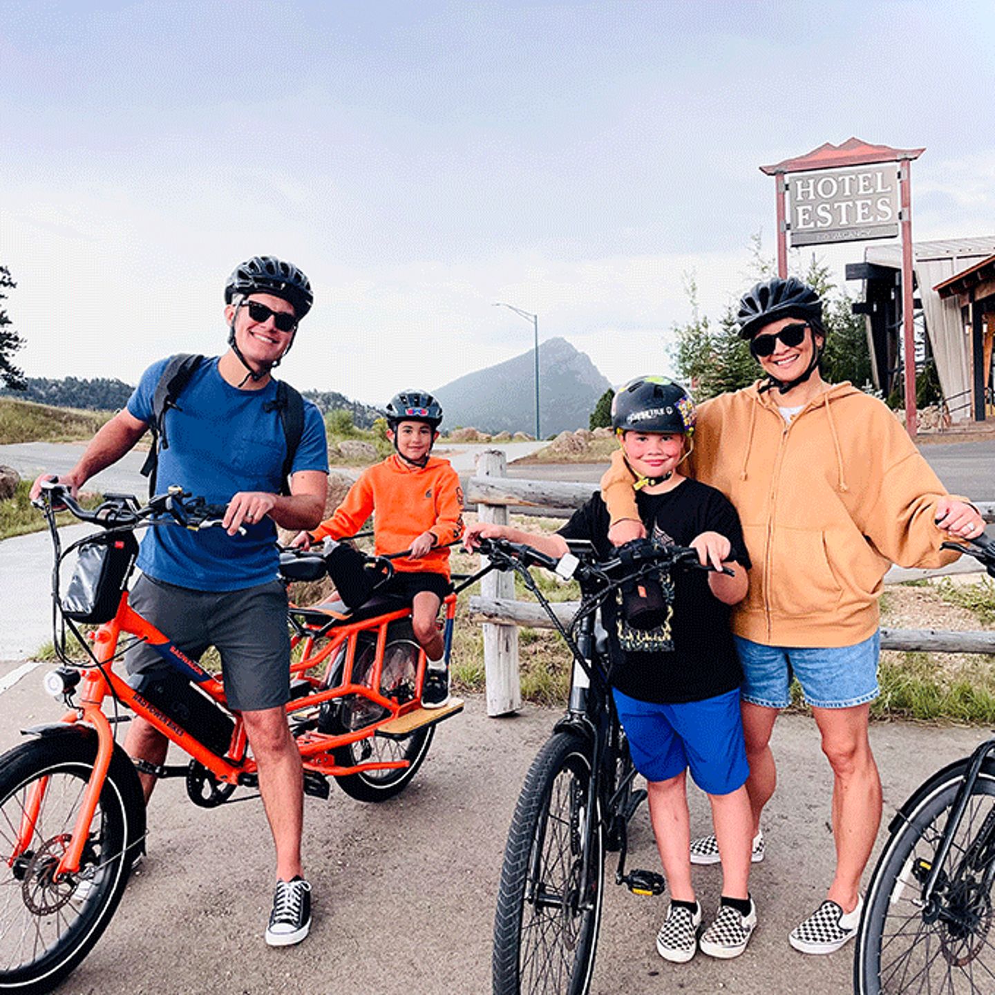 Family Biking
