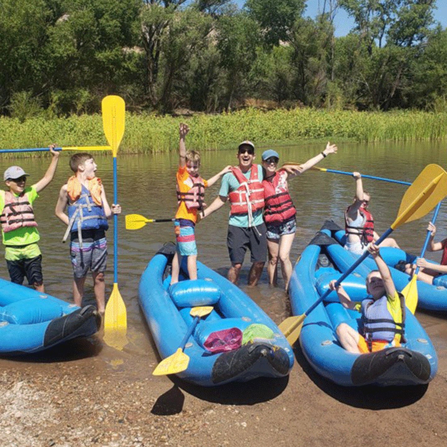 Family Kayaking Trip