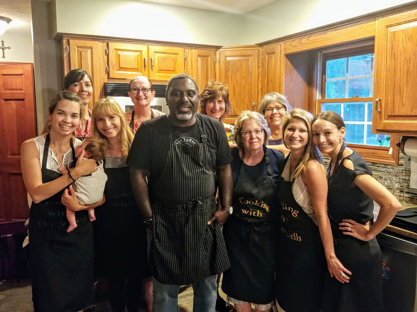 Chef with group