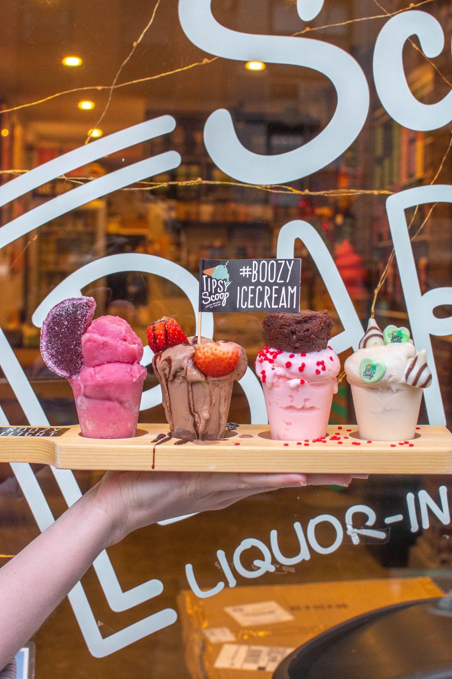 Boozy Ice Cream Sundae Making Class