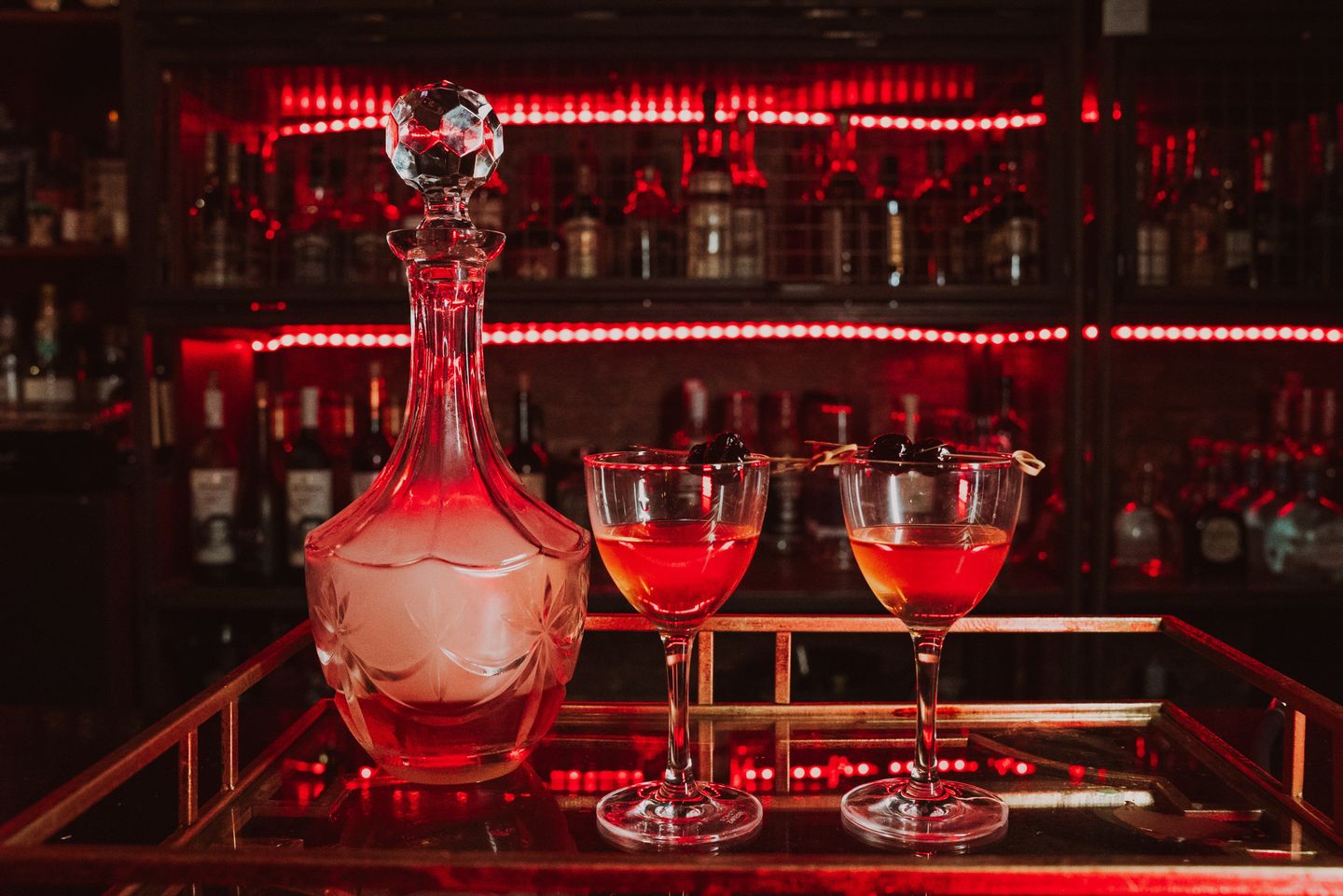 Private Cocktail Class and Bites for Two at CODE RED Speakeasy 1