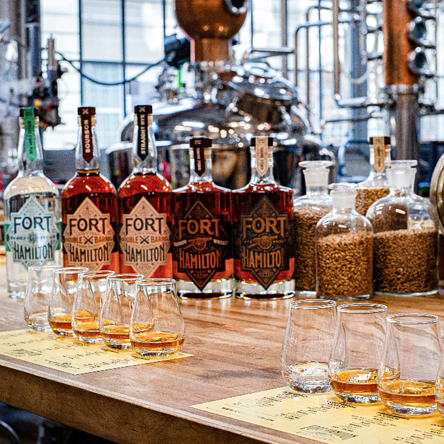 Bottles of liquor