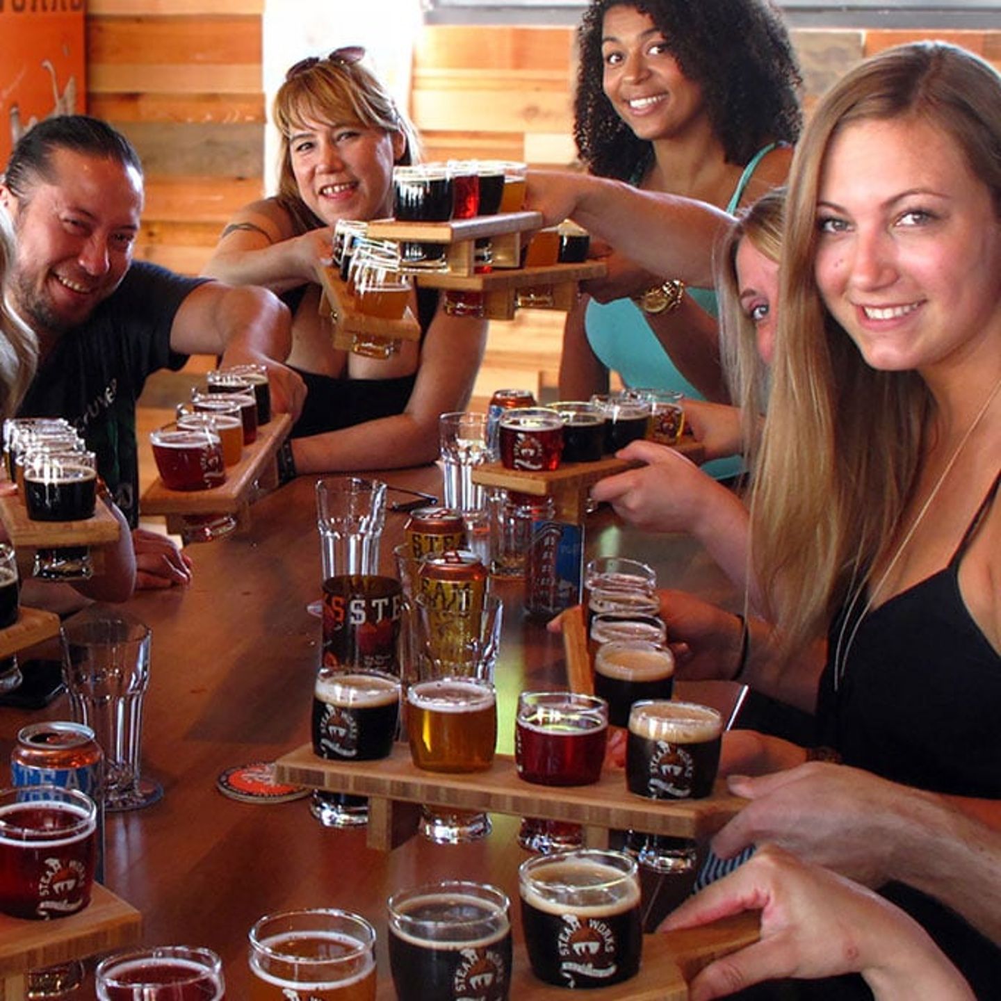 Friends on Brew Tour in Vegas