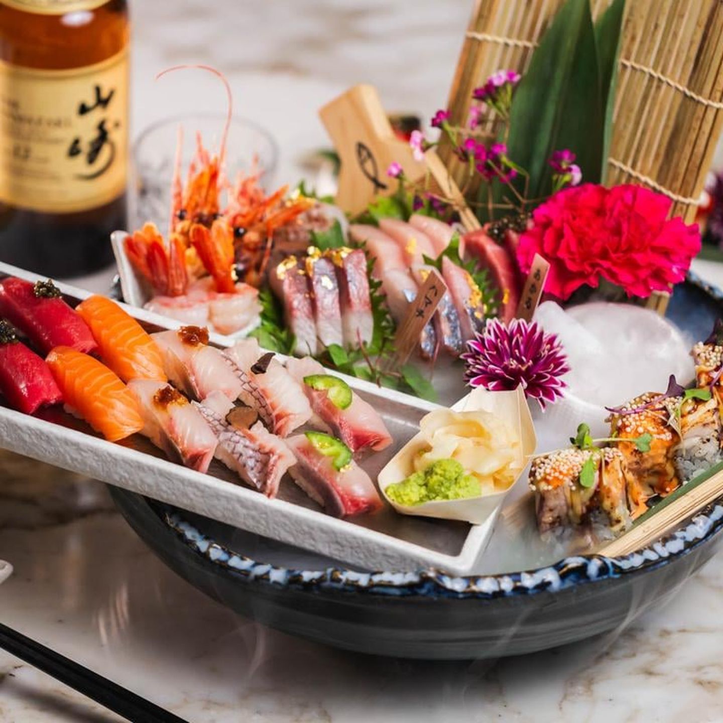 Sushi and Sashimi