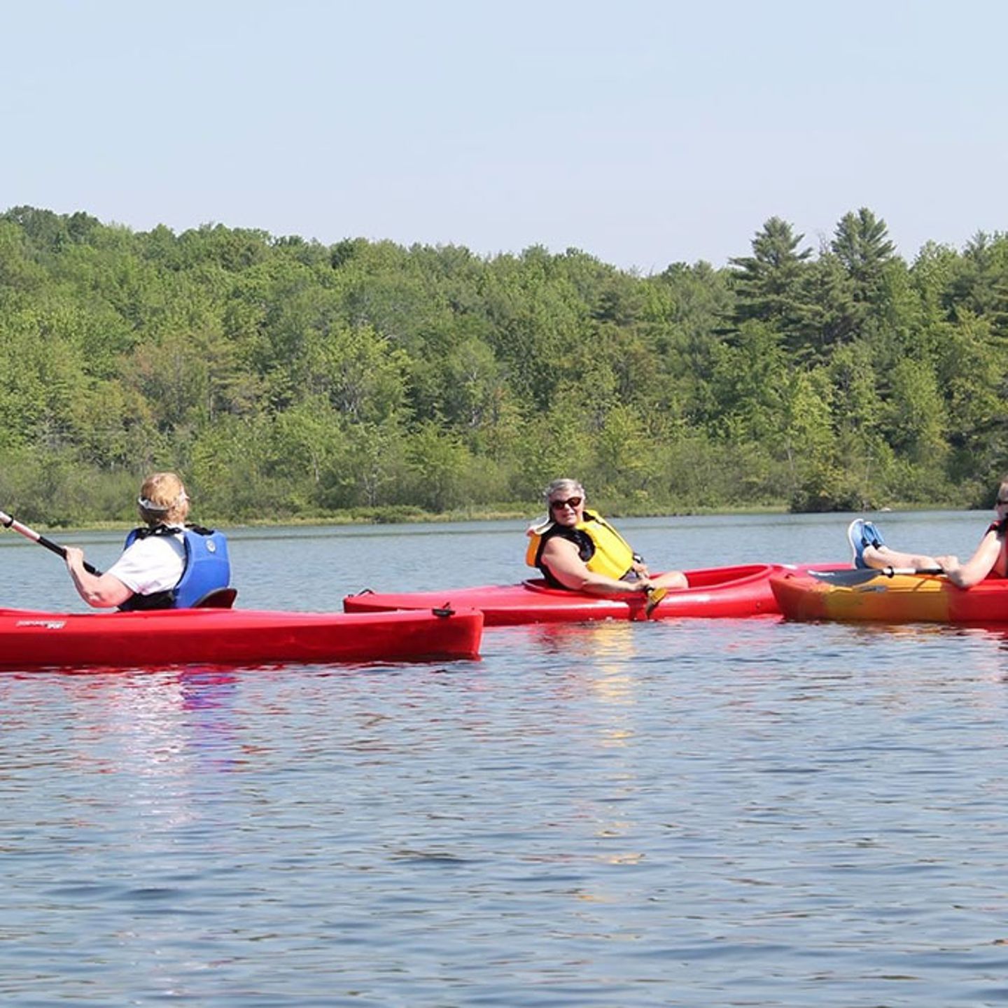 Mulitple paddlers