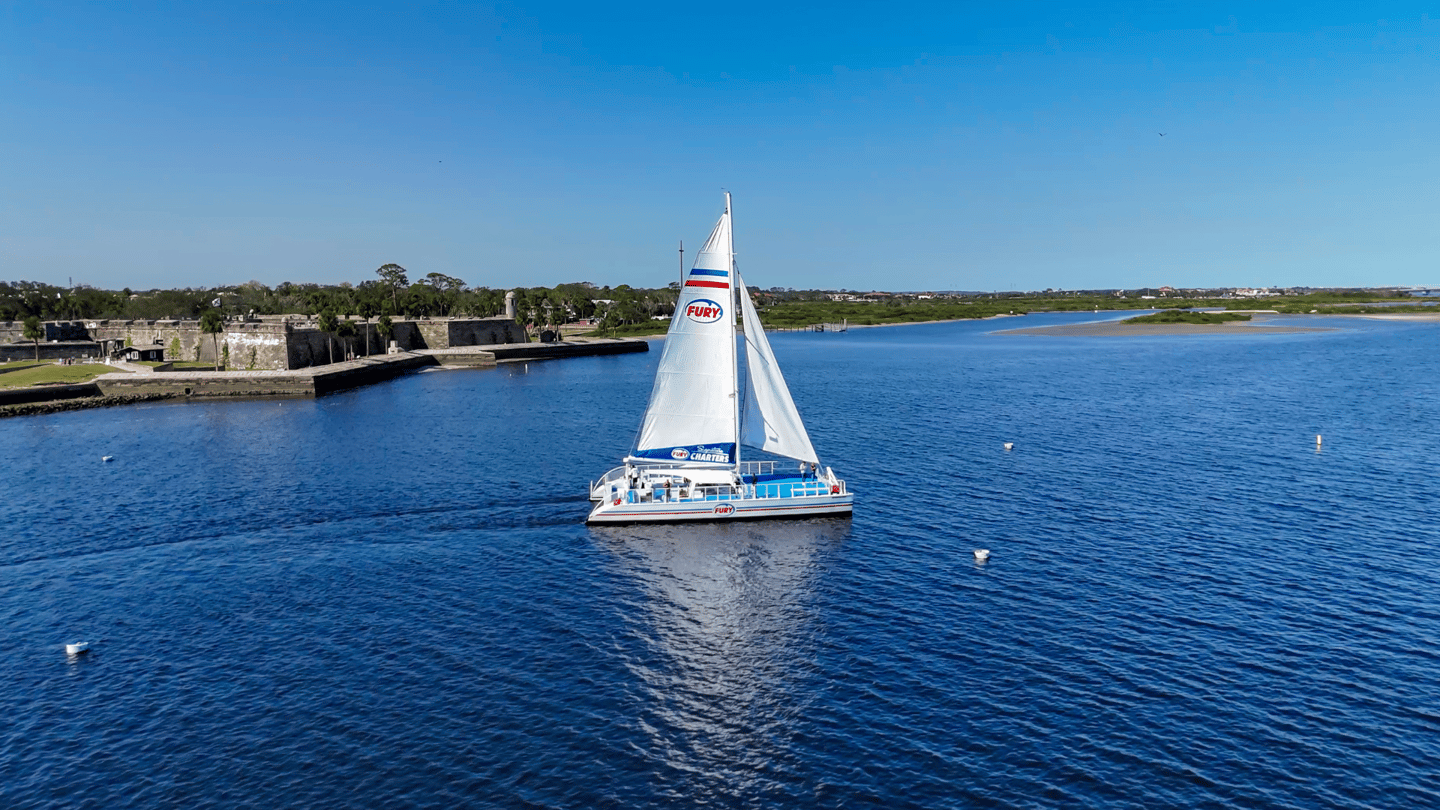 Boat sailing