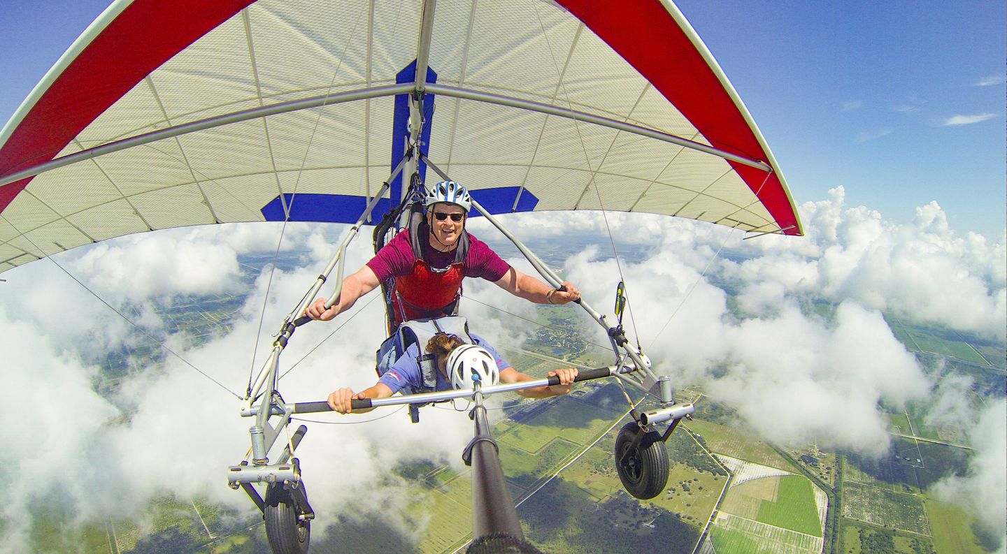 Hang gliding