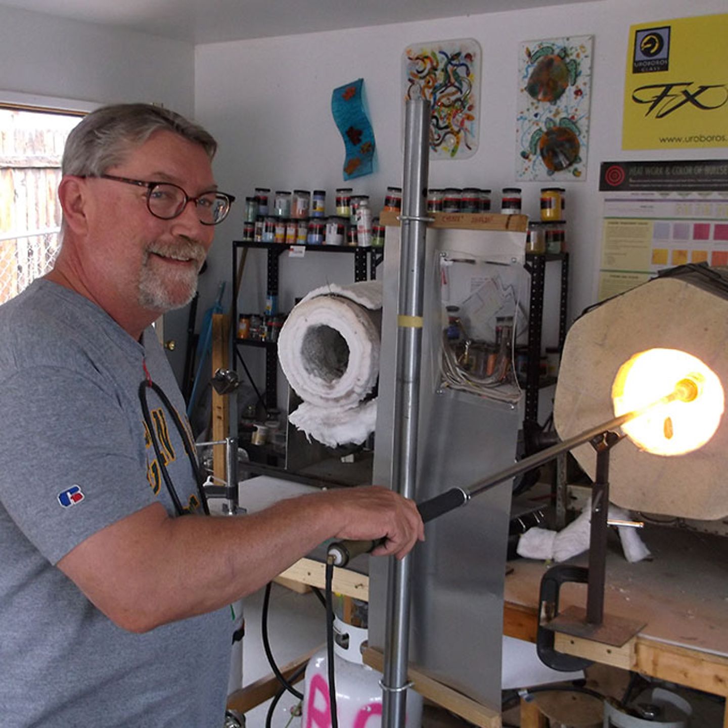 Glass Blowing Class
