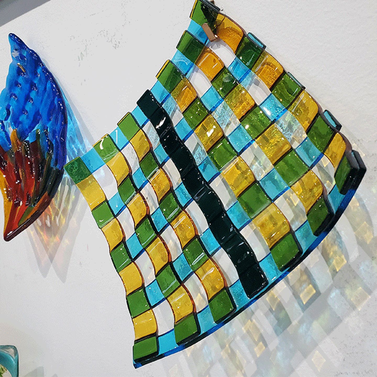 Plaid Glass Fusion