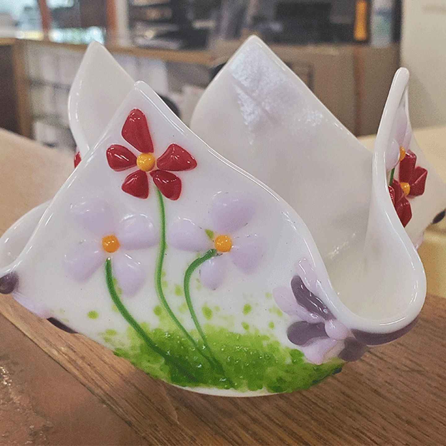 Glass Fusion Flowers