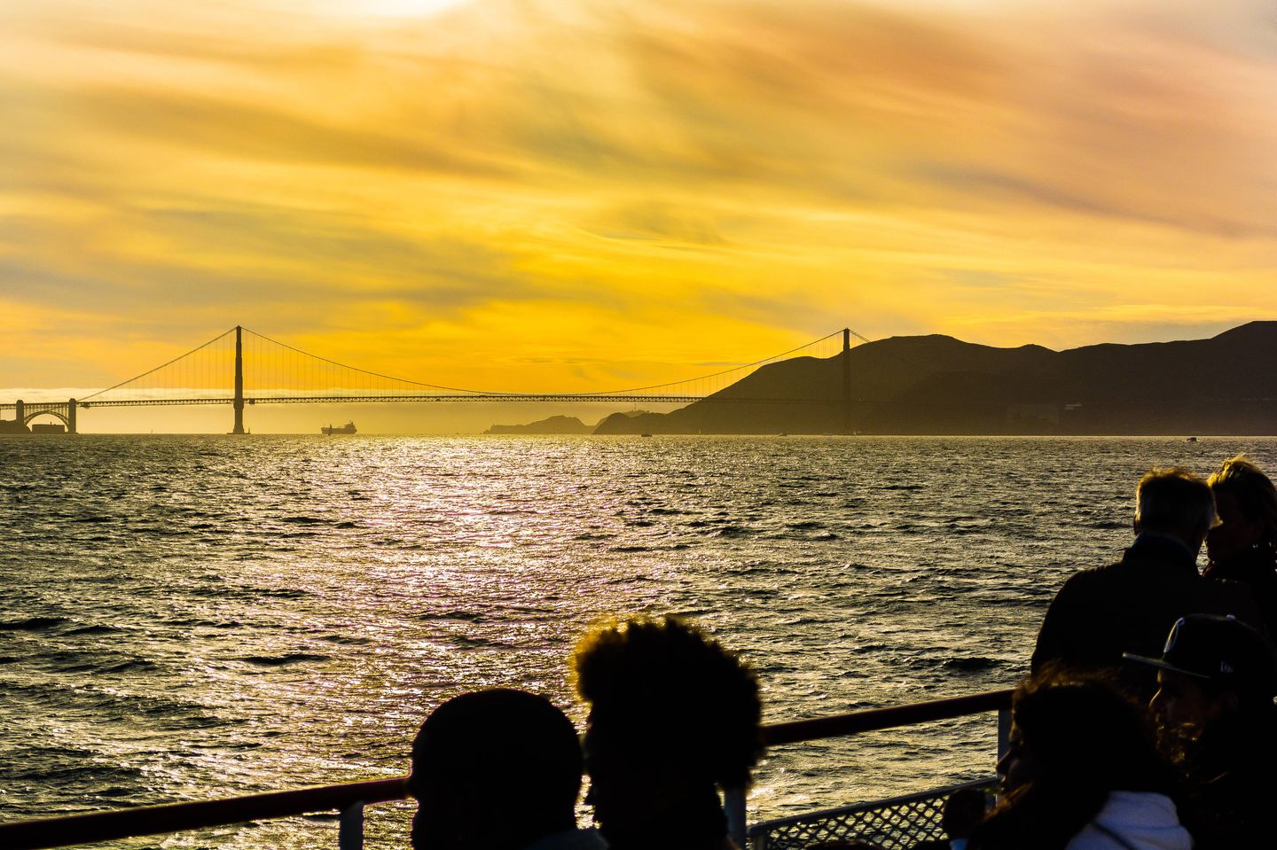 Bridge at sunset