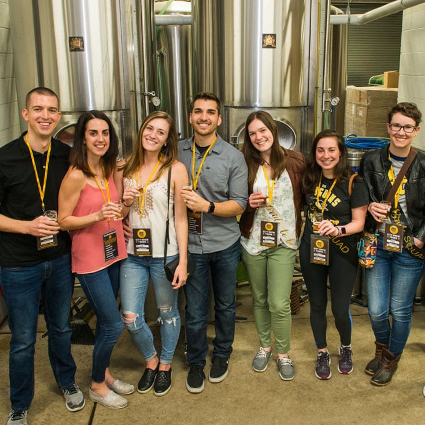 Group on Brewery Tour Vermont