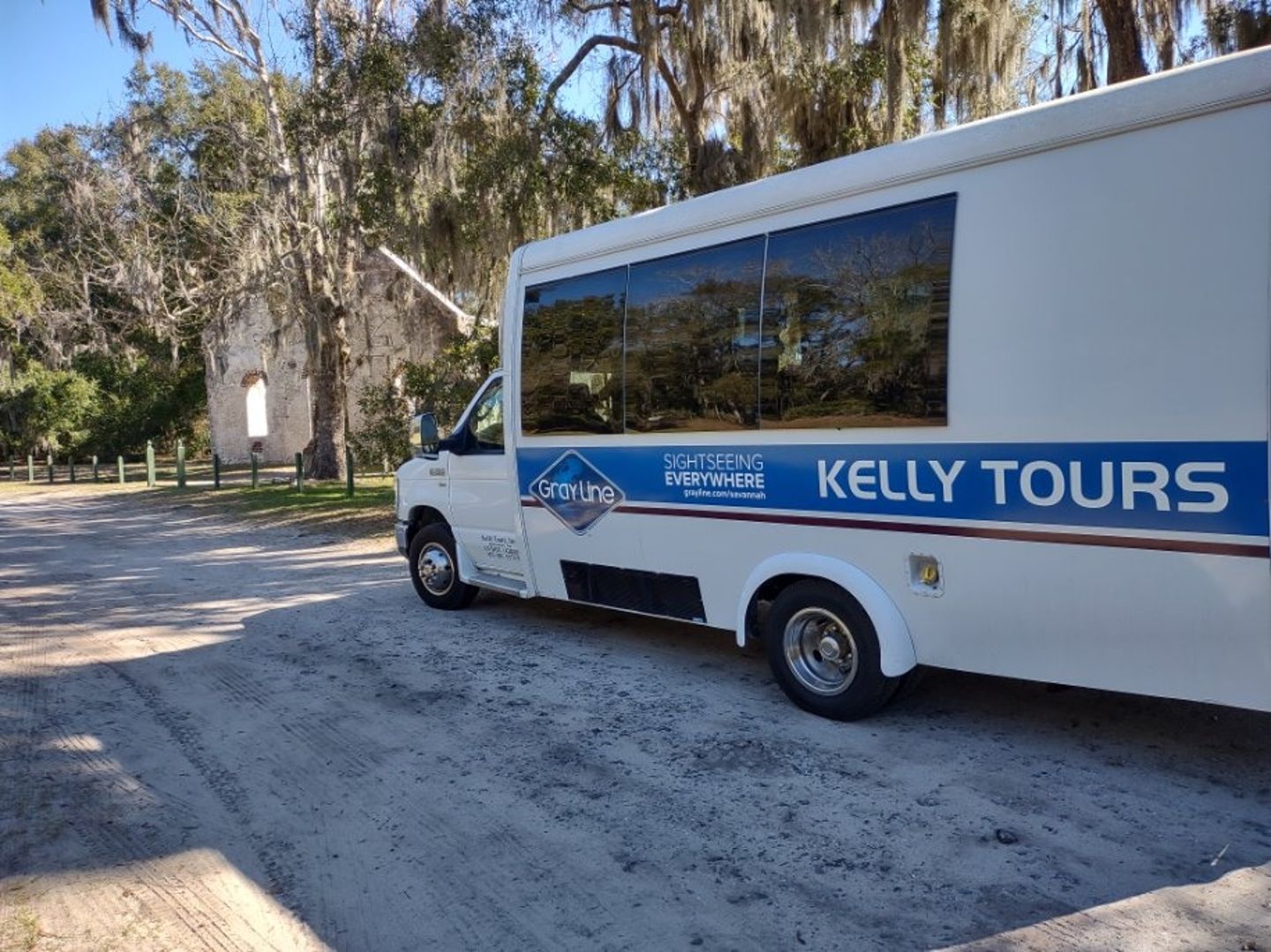 Bus on tour
