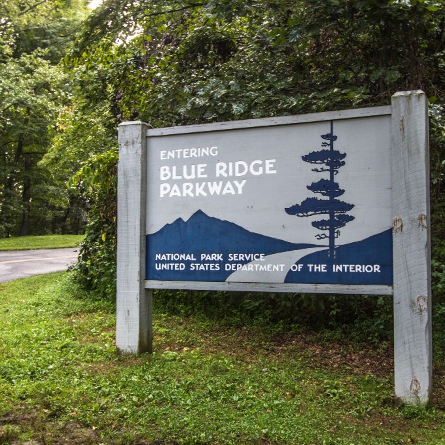 Blue Ridge Parkway Sign