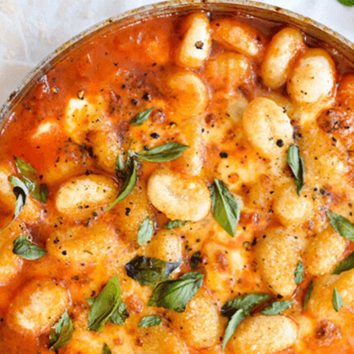 Gnocchi with Sauce