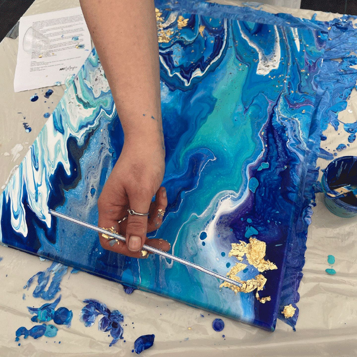 Paint Pouring Class