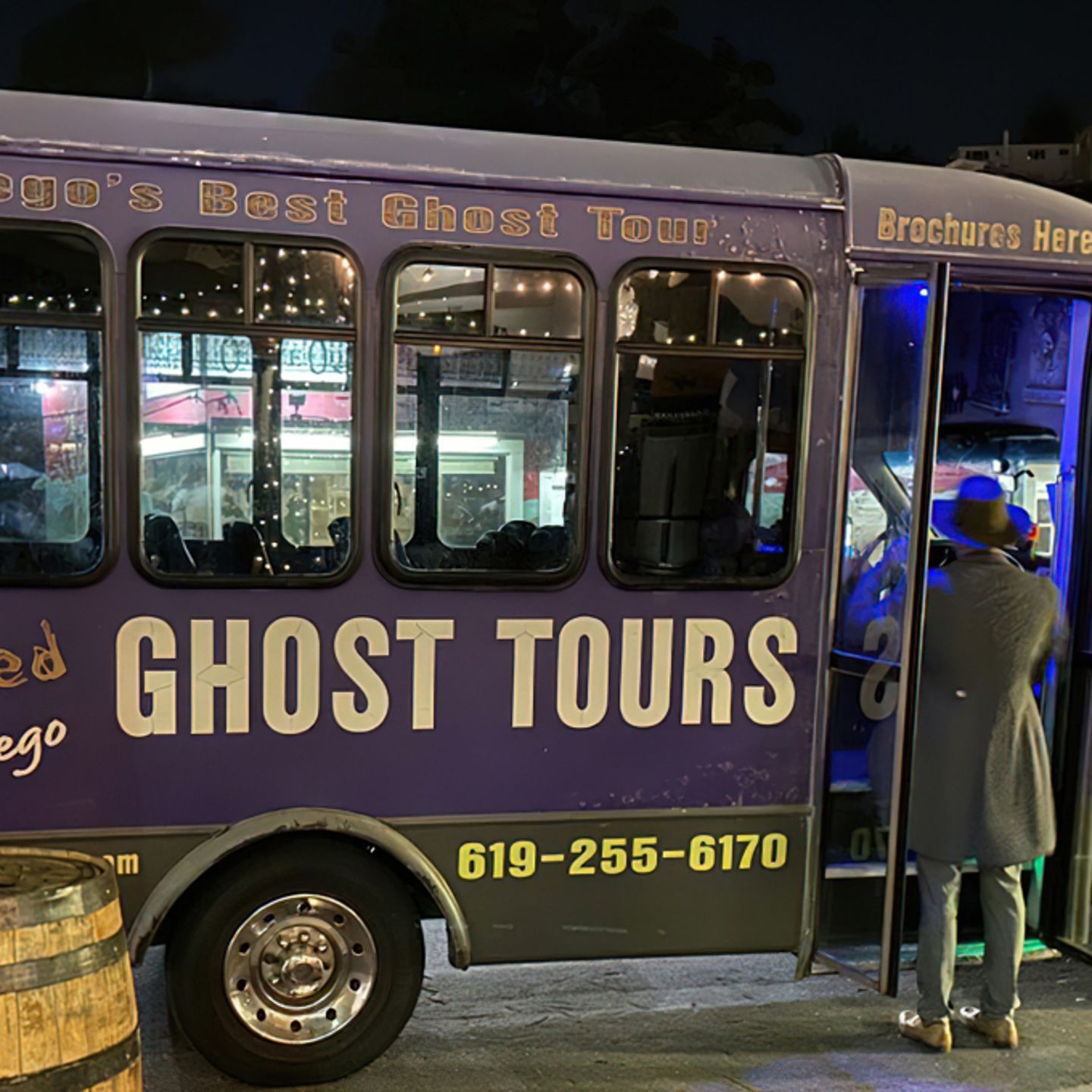 Ghost Tour bus