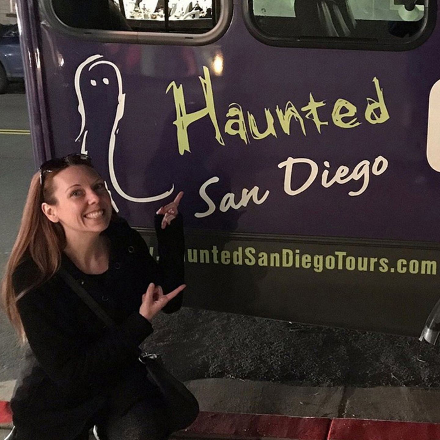 Haunted San Diego bus