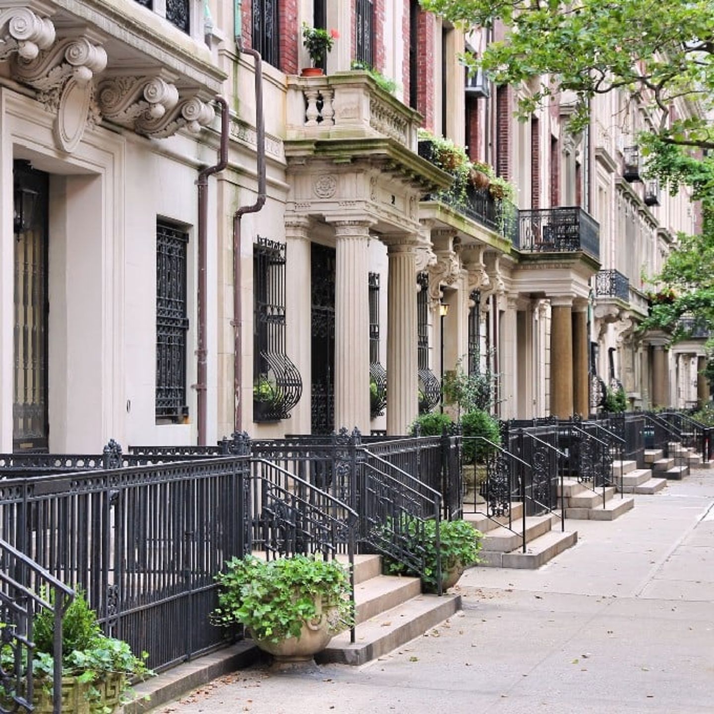 Old Apartment Buildings