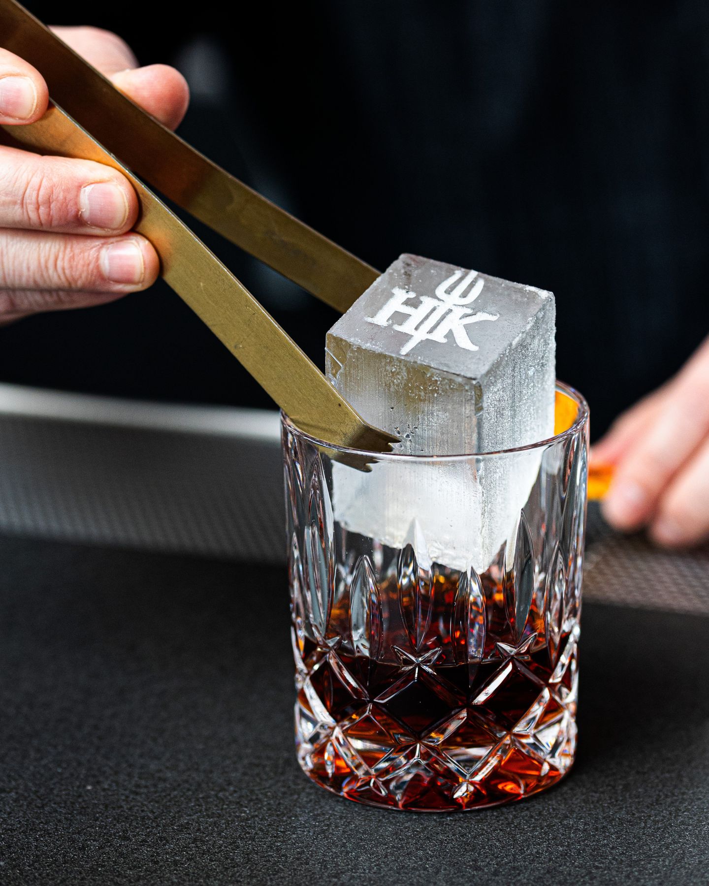 Cocktail with ice