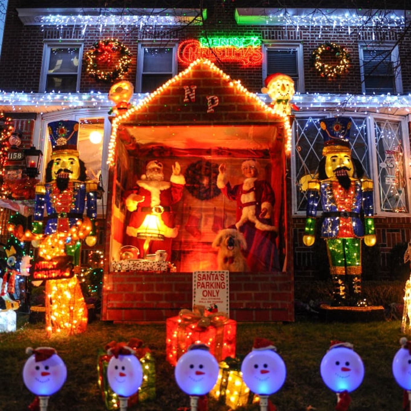 Decorated house
