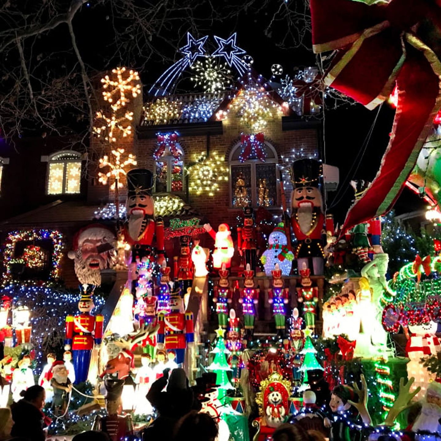 Fully decorated house