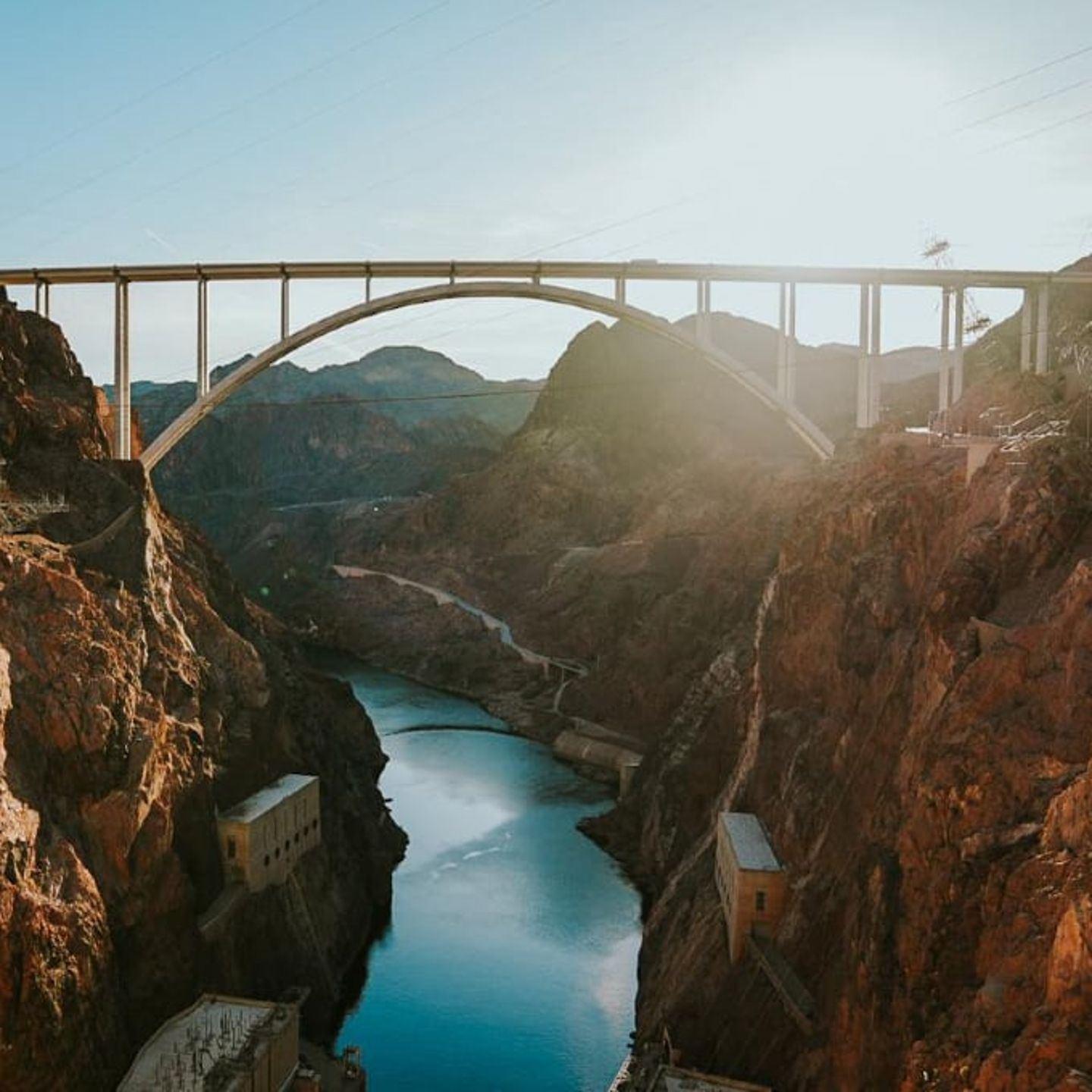 Hoover Dam bridge