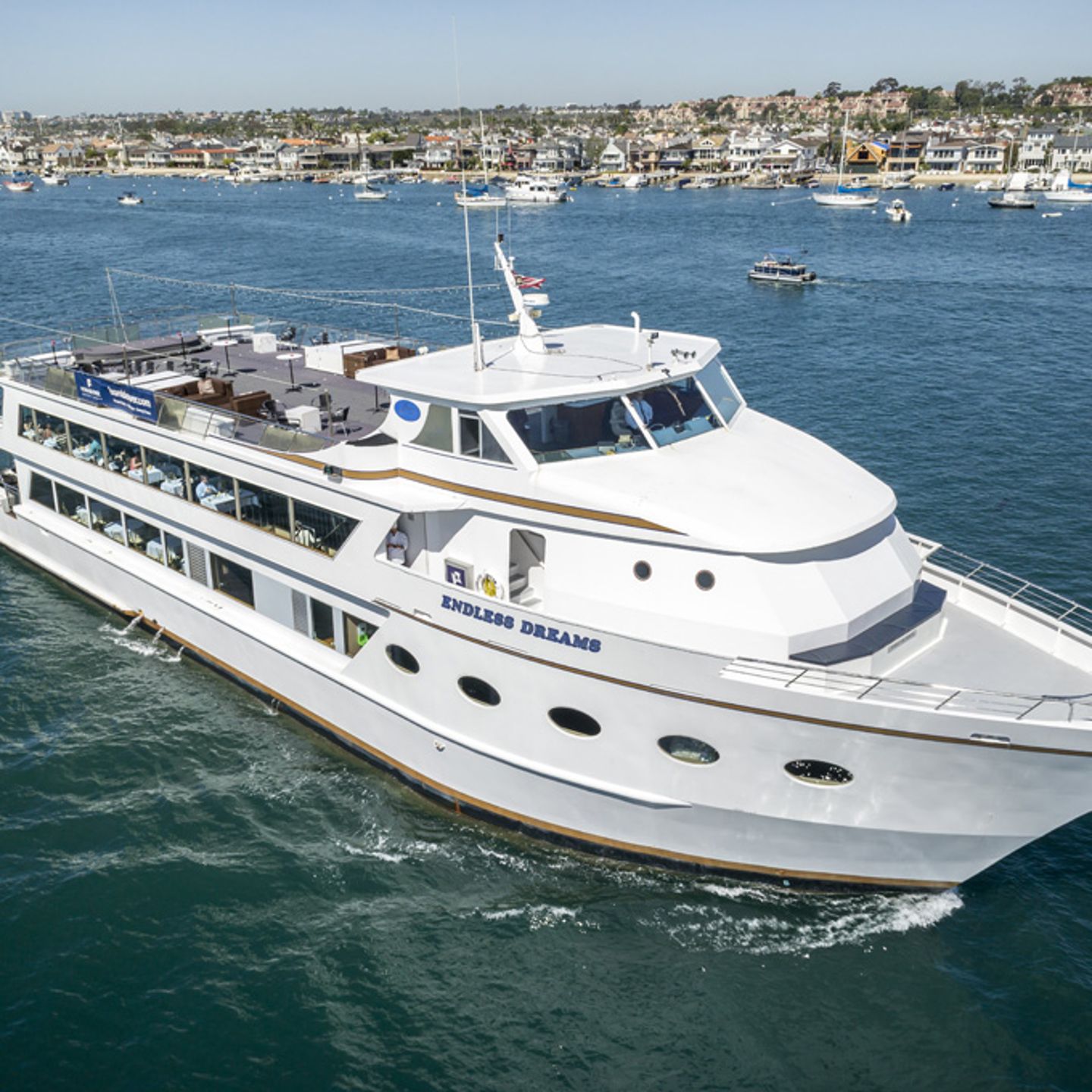 Set off from Marina del Rey or Newport Beach 