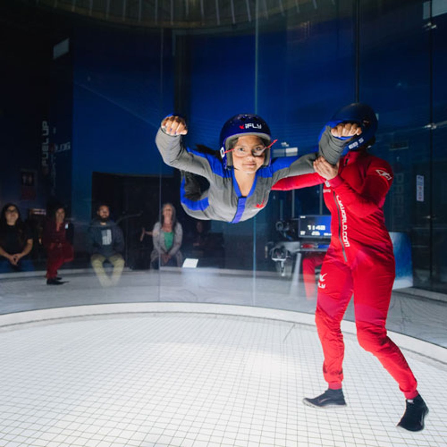 Person flying