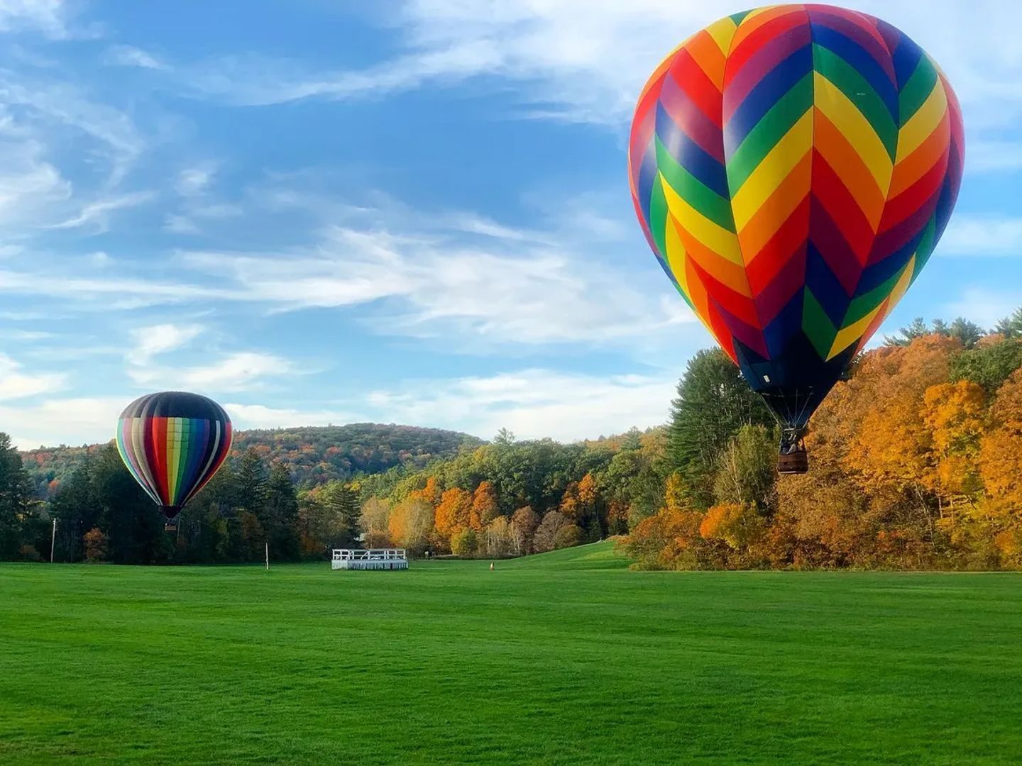 Hot air balloons