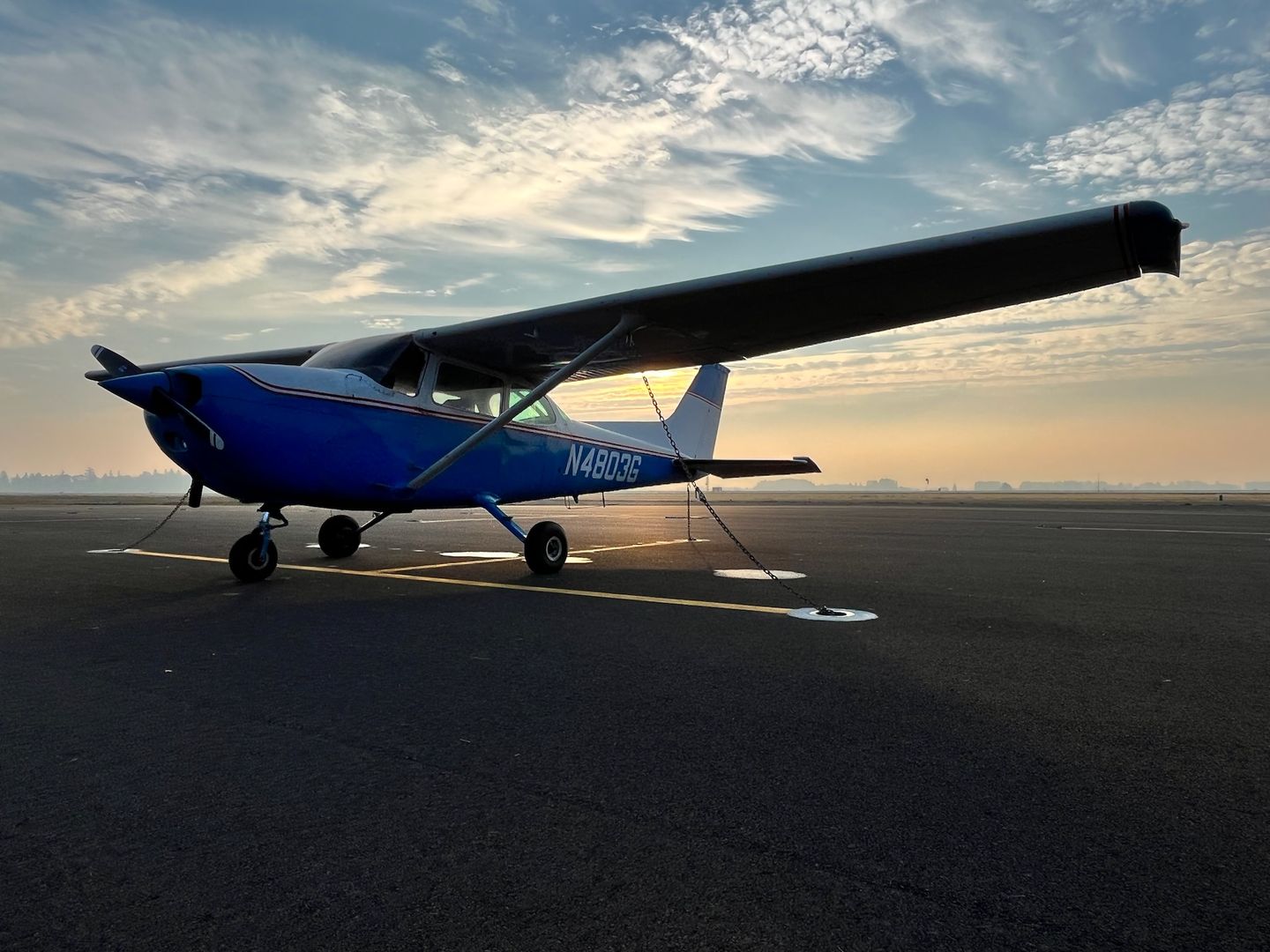 Airplane on ground