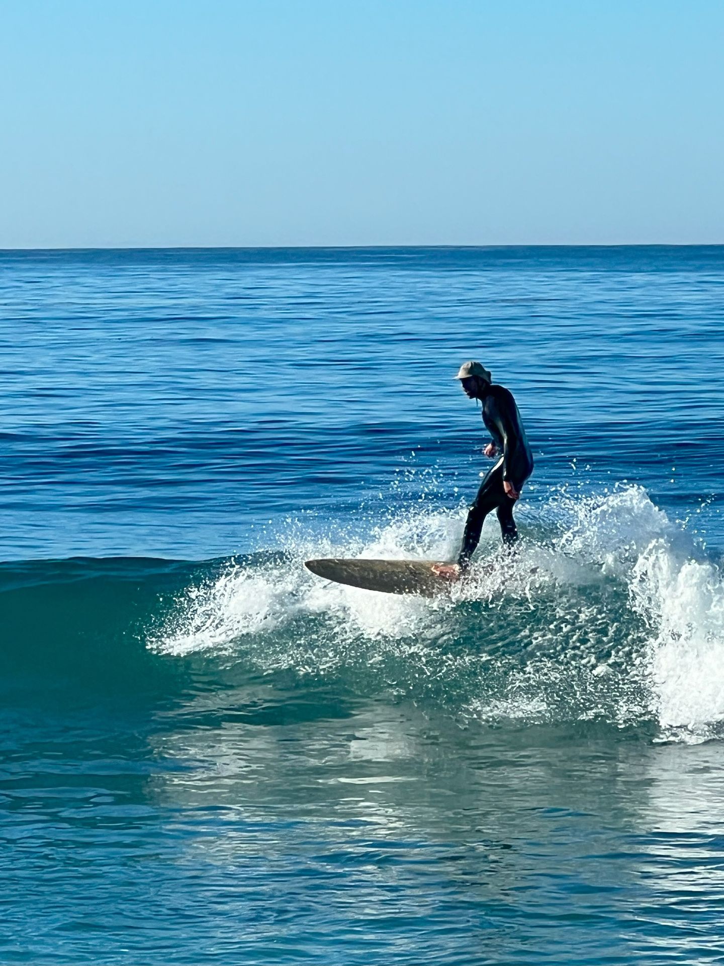 Person surfing