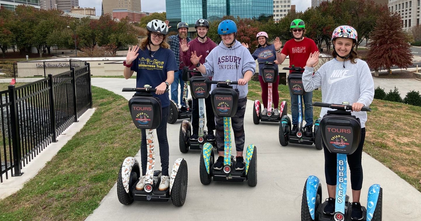 Group on segways