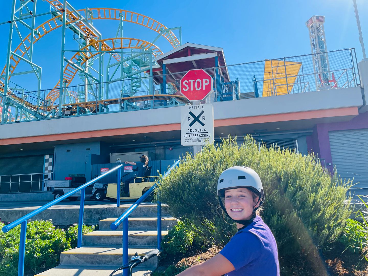 Riding a Bike in CA