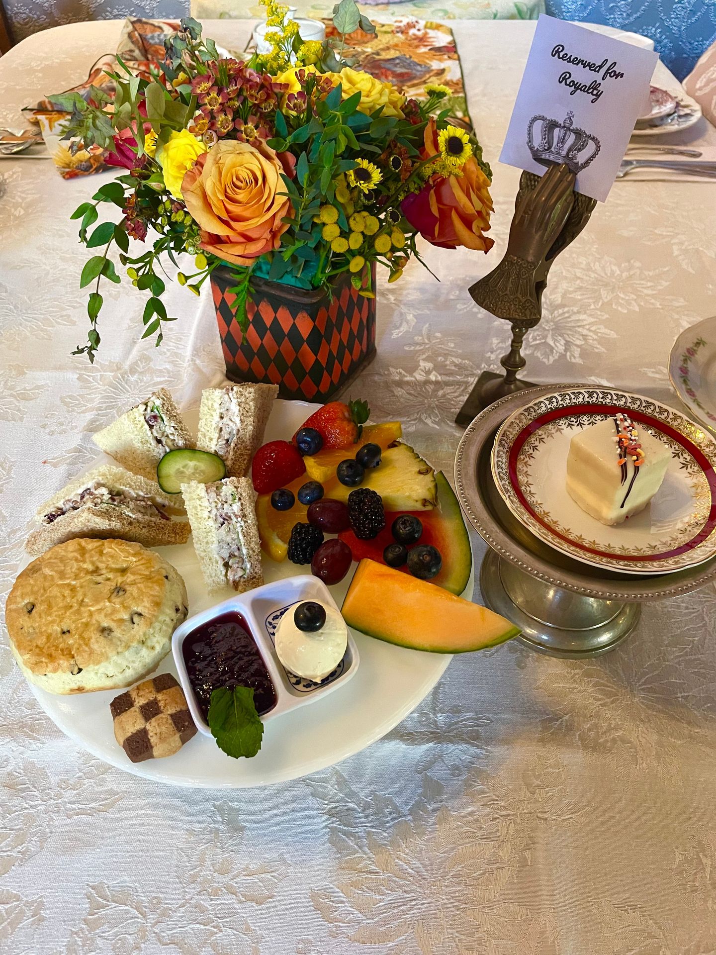 Platter of light bites