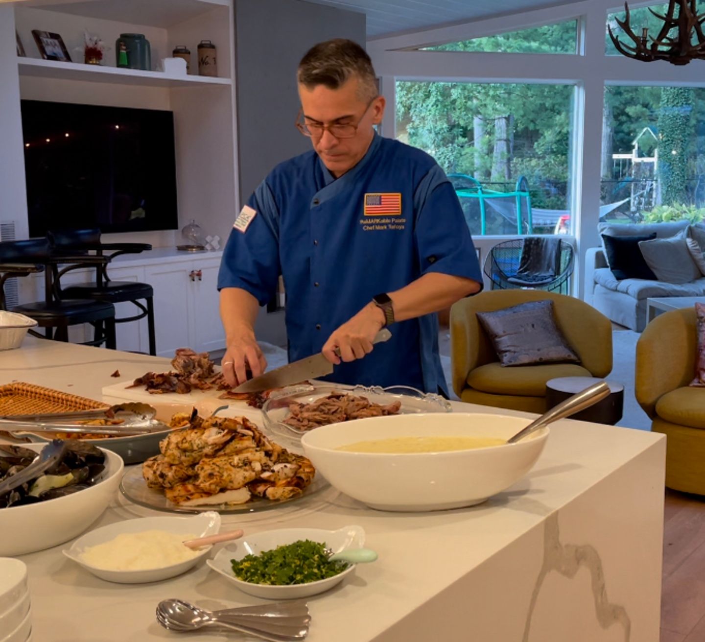 Cooking with Chef Mark