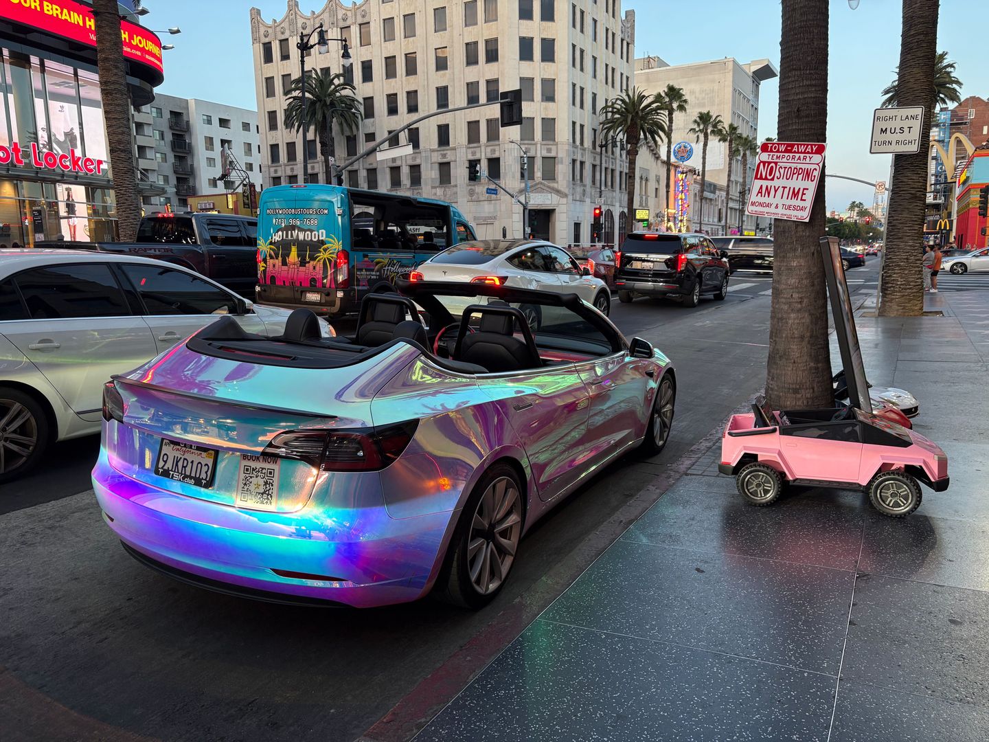 Car in city