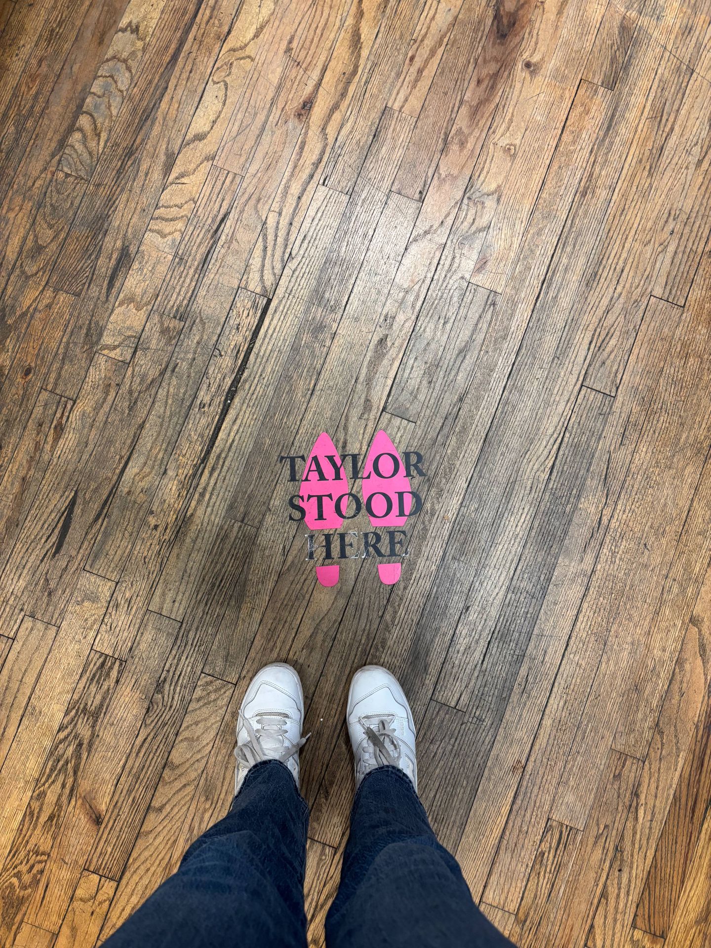 Taylor Swift Stood Here