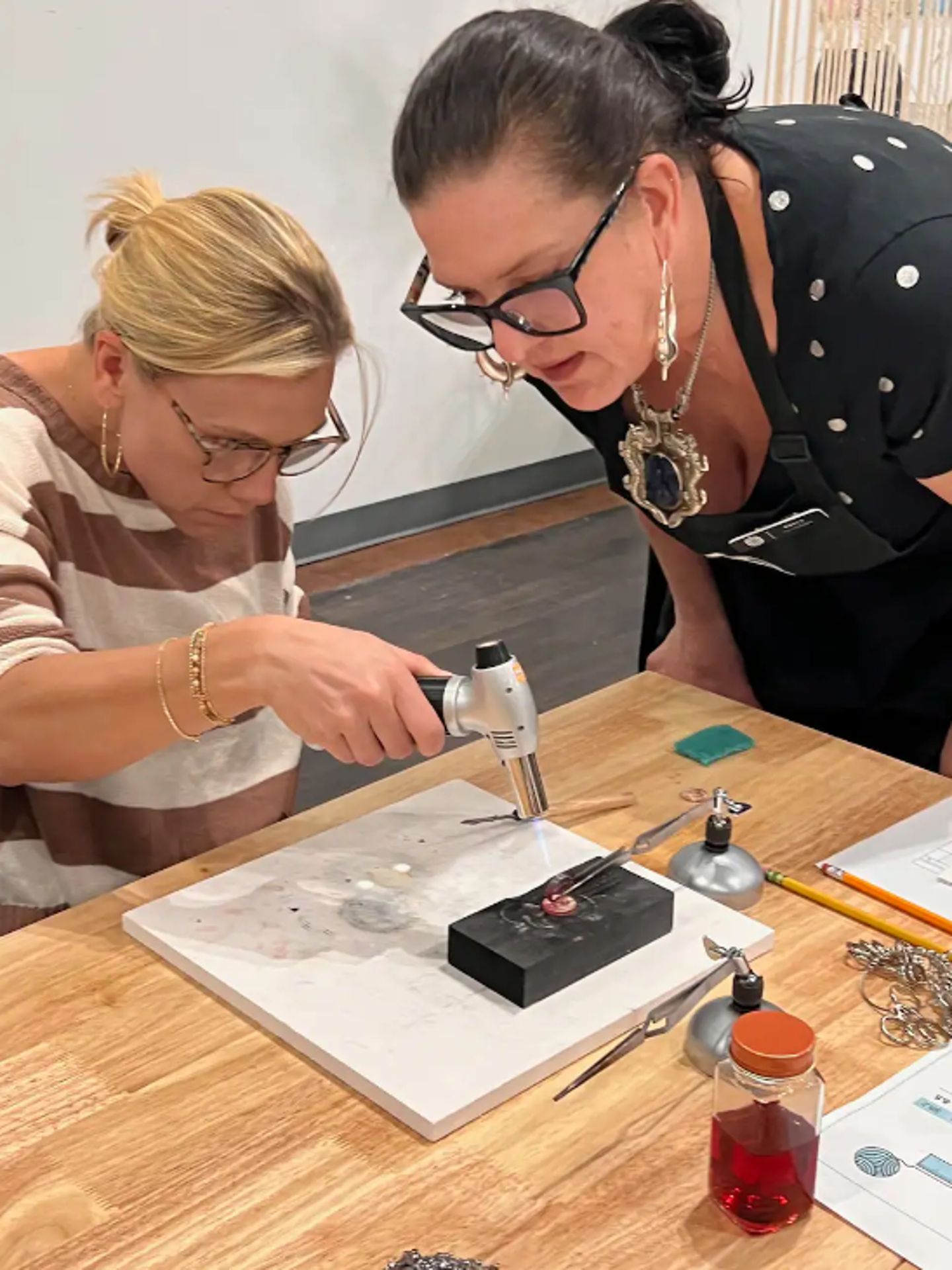 Jewelry making class